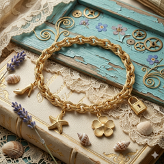 Lucky Charm Link Bracelet