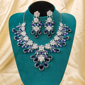 Royal American diamond necklace set