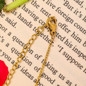 Love  You ' Envelop Pendent Necklace
