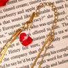 Double layer heart Necklace
