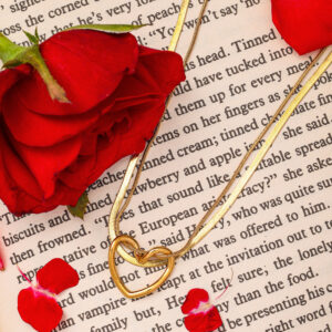 Double layer heart Necklace