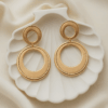 8 Shape geometric drop & dangle earring