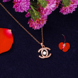 Rose Gold Chanel Necklace