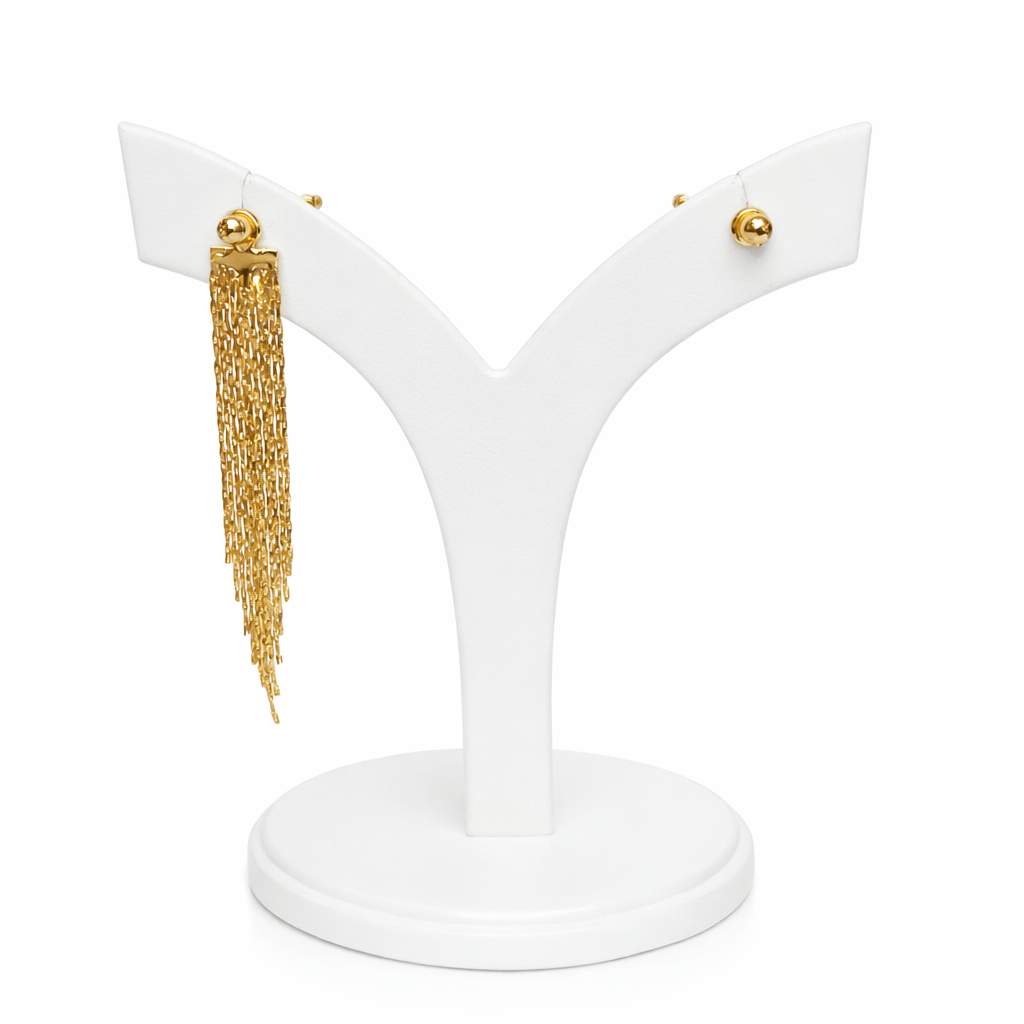 Butterfly Glow Plated Statement Earrings, 2 ways to use - Image 3