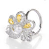 CZ with Pearl & Monalisa Stone Ring