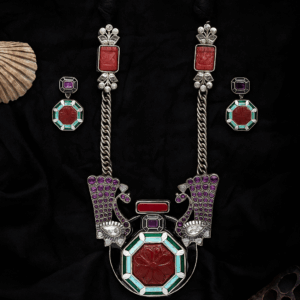Vintage oxidized long set