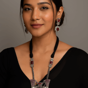 Vintage oxidized long set