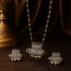 Contemporary Square Shape  necklace set