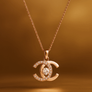 Rose Gold Chanel Necklace