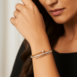 Aspirated nail Anti-Tarnish Bangle