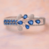 Square Shape American Diamond Kada