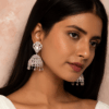 Royal Cubic zirconia Jhumka