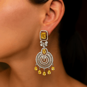 Fusion chand bali Earrings