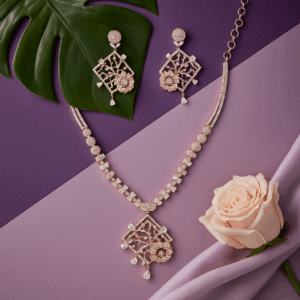 Twilight Rose Necklace set