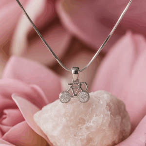Pedal Glow 925 Silver Chain Pendent