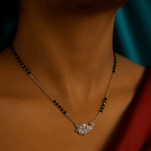 Leaf of love 925 Silver Mangalsutra