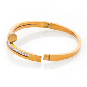 Aspirated nail Anti-Tarnish Bangle