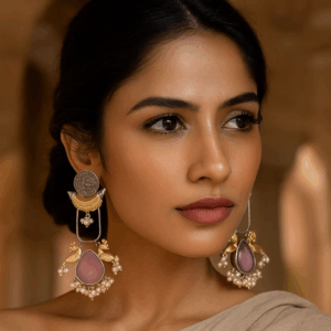 Duel toned  earring