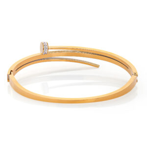 Aspirated nail Anti-Tarnish Bangle