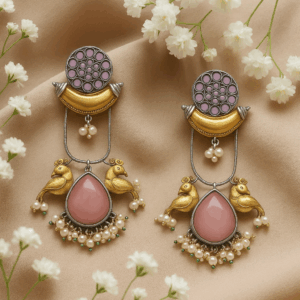 Duel toned  earring