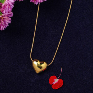 Heart Pendant Gold Necklace