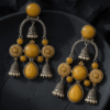 Ethnic kundan fusion earring