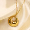 Golden Orbit Necklace