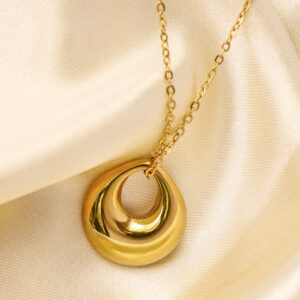 Golden Orbit Necklace