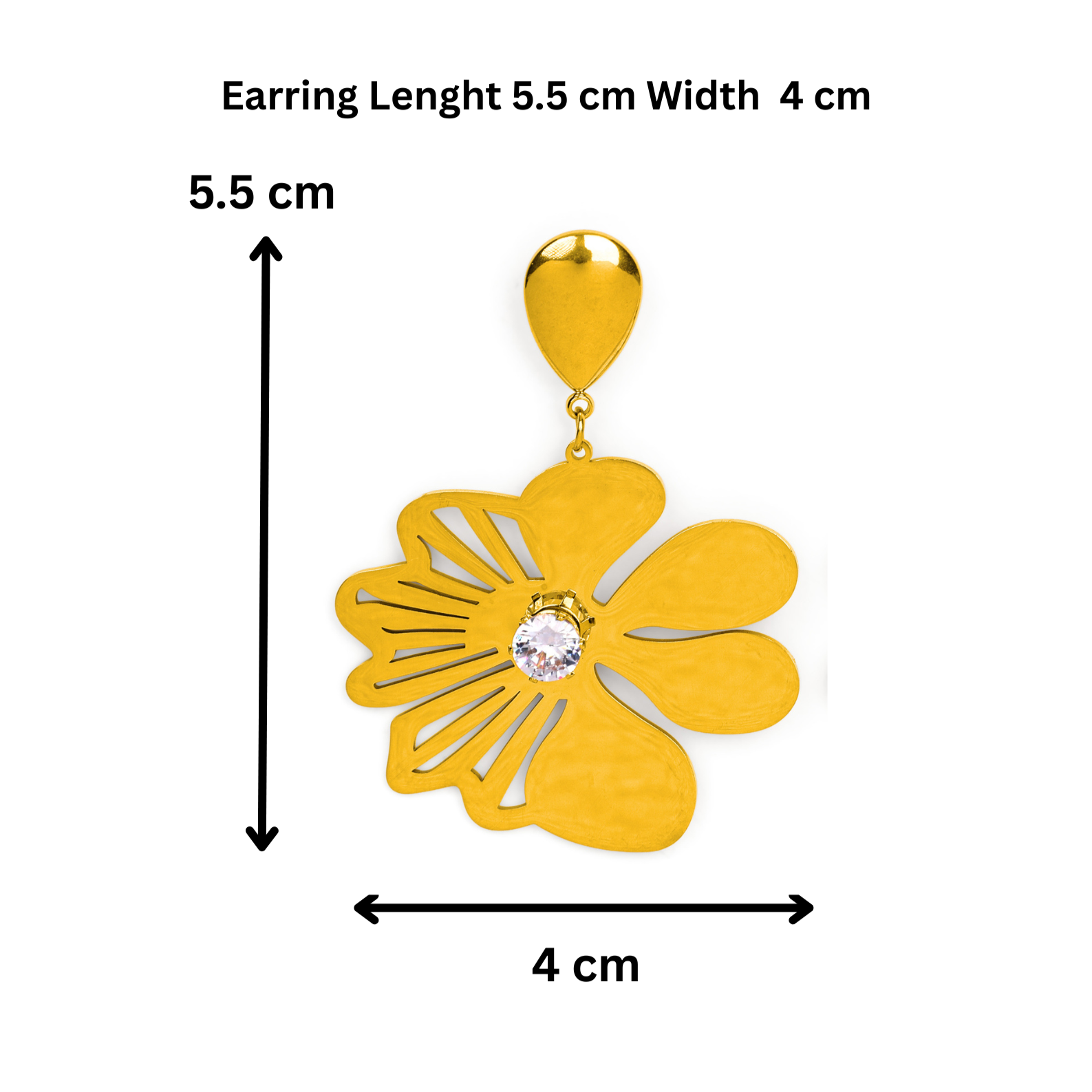 Floral Elegance Earrings - Image 5