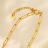 Sea shell pendent  with Chunky Chain