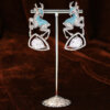 Deer shape vintage Earrings