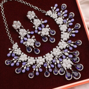 Royal American diamond necklace set