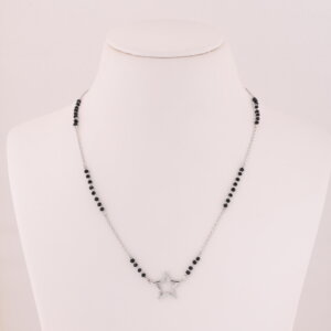 Starlit Promise  925 Silver Mangalsutra