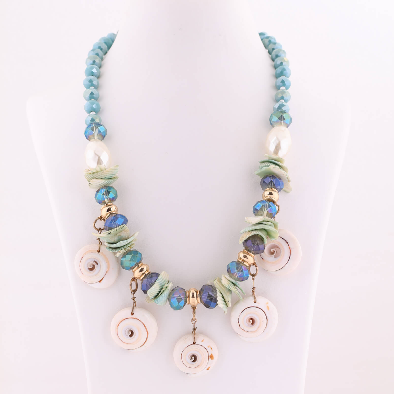 Ocer Aura - blue Necklace - Image 3
