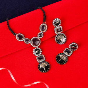 Sabhysachi moissanite necklace set