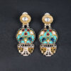Long two tone fusion Necklace set