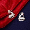 Rajasthani Antique Oxidized log Chain Pendent Set