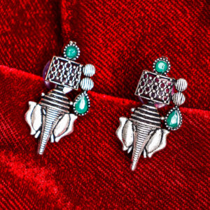 Oxidized temple jewellery