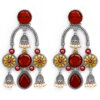 Ethnic kundan fusion earring