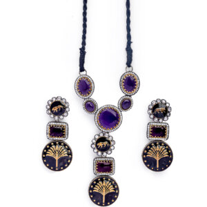 Sabhysachi moissanite necklace set