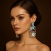 Deer shape vintage Earrings