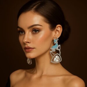 Deer shape vintage Earrings